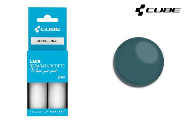 CUBE Lackstift Set BLUE matt 2352