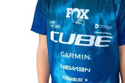 CUBE MTB Trikot ROOKIE X Actionteam kurzarm Gr&ouml;&szlig;e: M (122/128) Produktbild 3