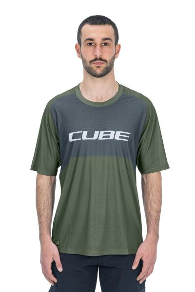 CUBE VERTEX Rundhalstrikot TM kurzarm Gr&ouml;&szlig;e: XXL Produktbild 1