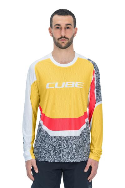 CUBE VERTEX Rundhalstrikot langarm Gr&ouml;&szlig;e: XXL Produktbild 1