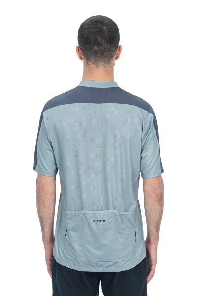 CUBE MTB Trikot Half Zip CMPT kurzarm Gr&ouml;&szlig;e: S Produktbild 2