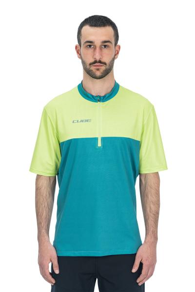 CUBE ATX Trikot Half Zip CMPT kurzarm Gr&ouml;&szlig;e: XS Produktbild 1
