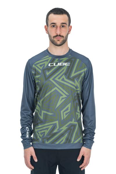 CUBE ATX Rundhalstrikot TM langarm Gr&ouml;&szlig;e: XXXL Produktbild 1