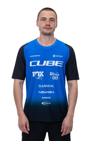 CUBE VERTEX Rundhalstrikot X Actionteam kurzarm Gr&ouml;&szlig;e: XL Produktbild 2