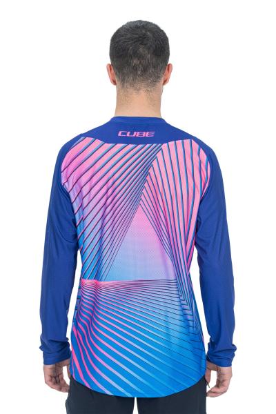 CUBE VERTEX Rundhalstrikot langarm Gr&ouml;&szlig;e: L Produktbild 2