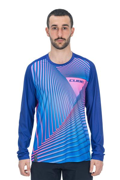 CUBE VERTEX Rundhalstrikot langarm Gr&ouml;&szlig;e: XL Produktbild 1