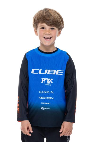 CUBE VERTEX Trikot ROOKIE X Actionteam langarm Gr&ouml;&szlig;e: XXS (86/92) Produktbild 2
