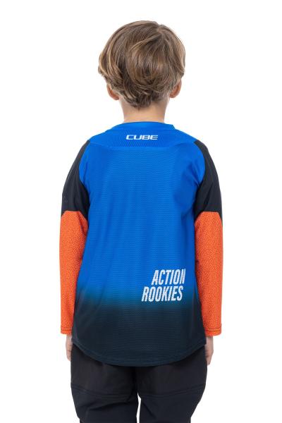 CUBE VERTEX Trikot ROOKIE X Actionteam langarm Gr&ouml;&szlig;e: XS (98/104) Produktbild 3