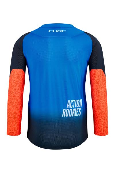 CUBE VERTEX Trikot ROOKIE X Actionteam langarm Gr&ouml;&szlig;e: L (134/140) Produktbild 1