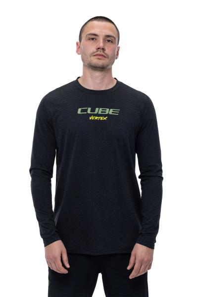 CUBE MTB Rundhalstrikot FLOW langarm Gr&ouml;&szlig;e: L Produktbild 2