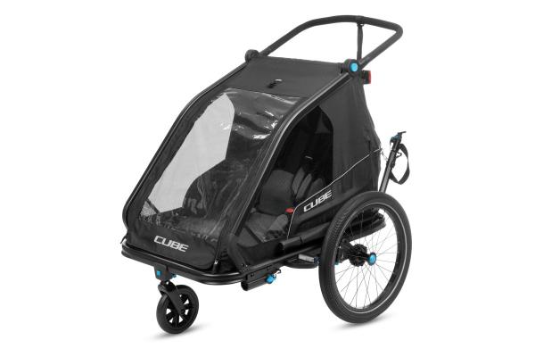 CUBE Kinder Fahrradanh&auml;nger Double CMPT