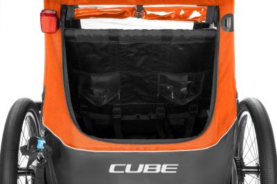 CUBE Kinder Fahrradanh&auml;nger Double CMPT X Actionteam Produktbild 6