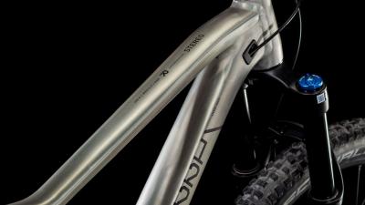 Cube Stereo ONE22 Race rawmetal'n'black Gr&ouml;&szlig;e: XS Produktbild 1