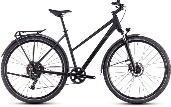 Cube Nature ONE Allroad black'n'black Gr&ouml;&szlig;e: Trapeze 46 cm