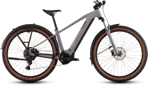 Cube Reaction Hybrid Performance 600 FE plumgrey'n'black Gr&ouml;&szlig;e: S