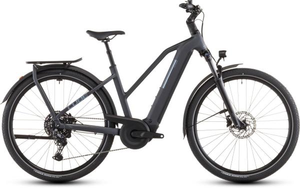 Cube Kathmandu Hybrid ONE 800 metallicgrey'n'grey Gr&ouml;&szlig;e: Trapeze 58 cm