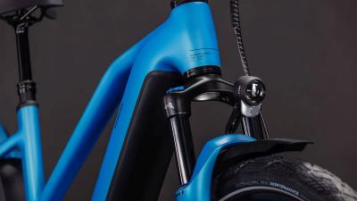 Cube Kathmandu Hybrid Comfort Pro 800 azure'n'black Gr&ouml;&szlig;e: Trapeze 58 cm Produktbild 5