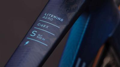 Cube Litening AERO C:68X SLT atlantisgrid'n'ice Gr&ouml;&szlig;e: 52 cm Produktbild 2