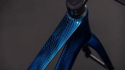 Cube Litening AIR C:68X Frameset liquidbluegrid'n'chrome Gr&ouml;&szlig;e: 54 cm Produktbild 1