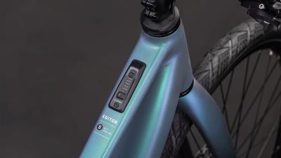 Cube Editor Hybrid SLT 400X smaragdgrey'n'prism Gr&ouml;&szlig;e: Trapeze 58 cm Produktbild 1