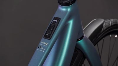 Cube Editor Hybrid SLT 400X FE smaragdgrey'n'prism Gr&ouml;&szlig;e: Trapeze 54 cm Produktbild 1