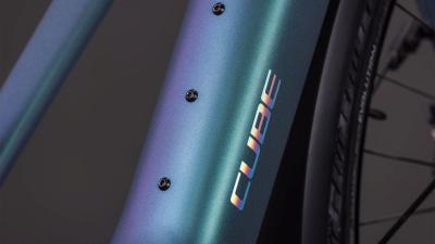 Cube Editor Hybrid SLT 400X FE smaragdgrey'n'prism Gr&ouml;&szlig;e: Trapeze 54 cm Produktbild 2