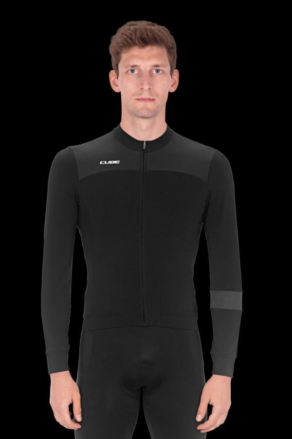 CUBE BLACKLINE Trikot langarm Gr&ouml;&szlig;e: S